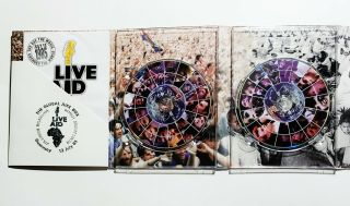 Live Aid (DVD,  2004,  4 - Disc Set) RARE & OOP w/ Insert July 13 1985 Concert 3