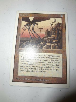 Mtg Magic The Gathering Card Unlimited The Hive Vintage Artifact Rare