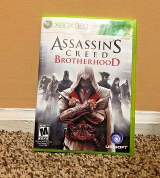 Assassin ' s Creed: Brotherhood Collector ' s Edition Microsoft Xbox 360 - Rare CIB 5