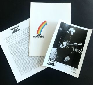 Tom Petty Pack Up The Plantation Live Rare Press Kit 1985 Orig Mca