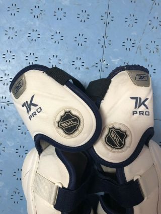 Size 4 Reebok 7K Pro Jofa Hockey Elbow Pads Made In Sweden Pro Stock RARE 7