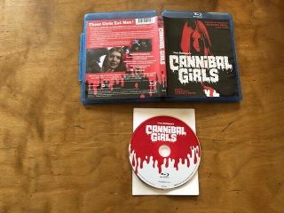 Cannibal Girls Blu Ray Scary Pictures Production Widescreen Oop Very Rare