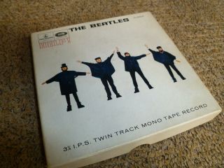 EX,  Help - The Beatles Reel to reel mono UK ' 65 tape RARE TA - PMC 1255 (UK) 3
