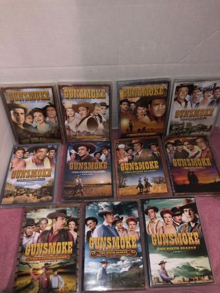 Gunsmoke Dvd Seasons 1 - 6,  30 Discs Season 1,  2,  3,  4,  5,  6 Rare 2