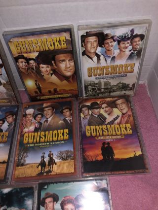 Gunsmoke Dvd Seasons 1 - 6,  30 Discs Season 1,  2,  3,  4,  5,  6 Rare 4