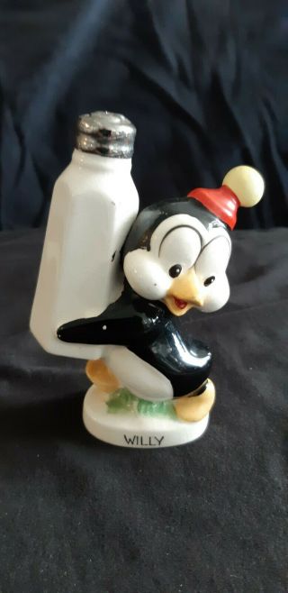 Vintage 1958 Disney Salt Shaker Chilly Willy Walter Lantz Rare