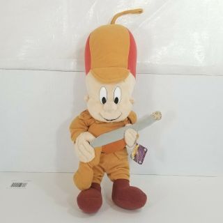 Looney Tunes Elmer Fudd Plush Toy Doll 16” Warner Bros Nanco Tag - Rare