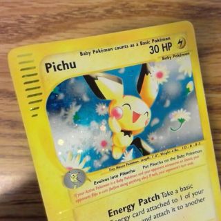Pichu 22/165 EXPEDITION Pokemon Card Holo Rare 052819 (NM/LP) 2