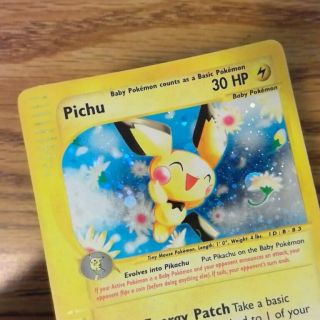 Pichu 22/165 EXPEDITION Pokemon Card Holo Rare 052819 (NM/LP) 3