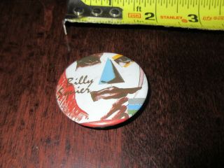 Billy Squier Signs Of Life Promo 1984 1 1/4 " Pin Button Pinback Rare