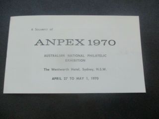 Australia Decimal Stamps: Anpex Booklet Seldom Seen Rare (g33)