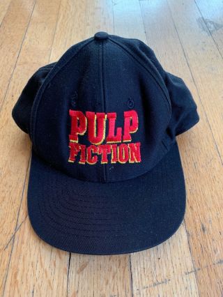 Vintage Pulp Fiction Movie Promo Rare Snapback Hat Tarantino