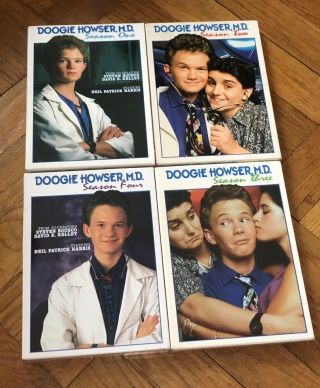 Doogie Howser M.  D.  Complete Series Dvds Rare Season 1,  2,  3 & 4 Nph