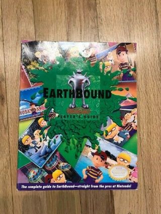 Earthbound Nintendo Snes Players Strategy Guide Rare Oop