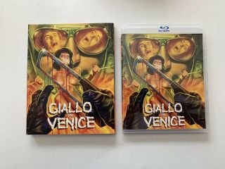 Giallo In Venice (1979) Ronin Flix Scorpion Releasing Slipcover Poster Rare,  Oop