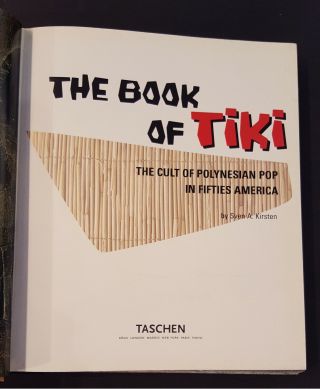 The Book of Tiki Rare by Sven A.  Kirsten SIGNED Out Of Print (2000) Taschen 4