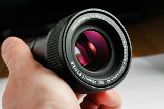 ultra rare SCHNEIDER CINE XENON AV MC 45mm F2.  8 Projection Lens zeiss 4k arri 8