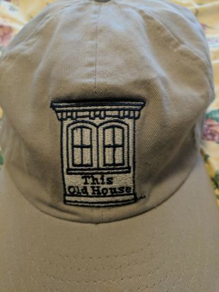 Vintage this old House t.  v show hat Rare not Patagonia Supreme polo sport 2