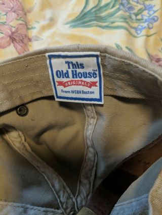 Vintage this old House t.  v show hat Rare not Patagonia Supreme polo sport 4