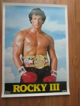 5 Different Movie Poster 4 Rocky And 1 Cobra - - Sylvester Stallone Rare