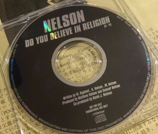 ◆FRSP◆NELSON「DO YOU BELIEVE IN RELIGION SPECIAL SAMPLER」JAPAN RARE PROMO CD NM◆ 2