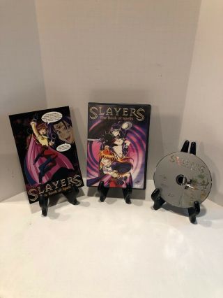 Slayers - The Book Of Spells (dvd,  2000) Oop Rare