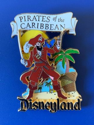 2003 Disney Pin - Disneyland - Pirates Of The Caribbean Attraction - Rare