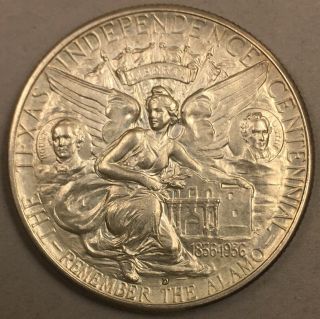 1938 D Texas Commemorative Half Dollar - - 3,  775 Mintage - Rare