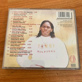 TOMMY WRIGHT III ' On The Run ' VERY RARE Memphis Rap CD G - Funk 3 2
