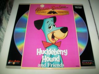 Huckleberry Hound And Friends Laserdisc Ld Hanna - Barbera Very Rare