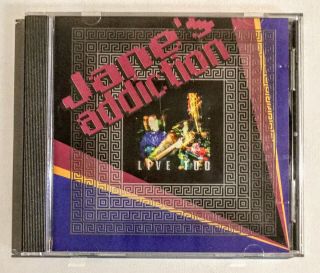 Janes Addiction - Live Too Cd Rare Oop Live Recording 1992 Import Made In Italy