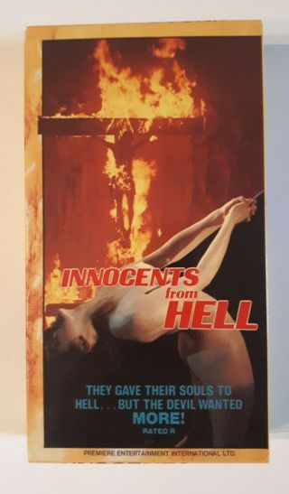 Innocents From Hell Vhs (alucarda) 1977 Premiere Entertainment Horror Rare Ntsc