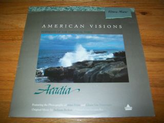 American Visions: Portraits Of The National Parks,  Acadia Laserdisc Ld Rare
