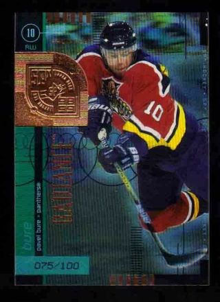1998 - 99 Upper Deck Spx Top Prospects Radiance /100 Pavel Bure Panthers Rare