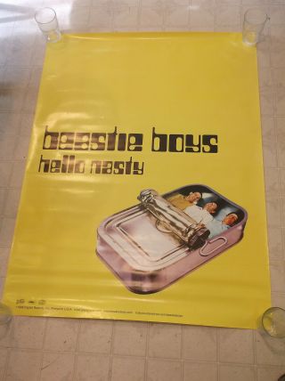 Beastie Boys - Hello Nasty 1998 Rare Subway Vintage Promo - Only Poster 36 X 48