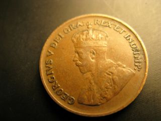 Canada 1929 Rare High 9 Variety Grade Small Cent Penny.