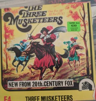 The Three Musketeers Version Rare 8mm Movie 400 "