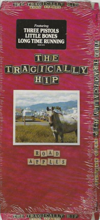 The Tragically Hip Road Apples - Rare Cd Long Box - No Cd Longbox Only