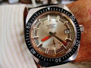Siaron Rare Vintage Sports - Style Watch (made In France/ Cupillard)