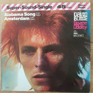 David Bowie - Space Oddity/alabama Song - Rare 12in Vinyl - Sound - Single
