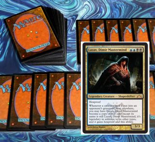 Mtg Blue Black Dimir Discard Deck Magic The Gathering Rares 60 Cards Lazav