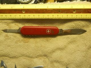 Wenger Standard 1.  01.  01 Swiss Army Knife In Red - Rare And Old,  Retired,  Too