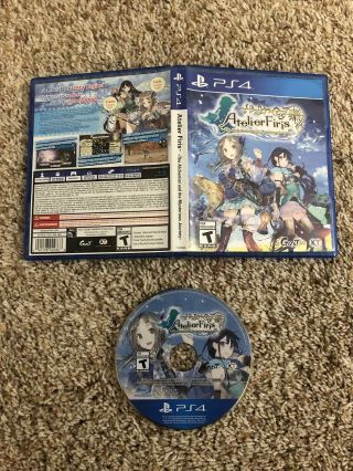 Atelier Firis The Alchemist And The Mysterious Journey - Ps4,  Playstation 4,  Rare