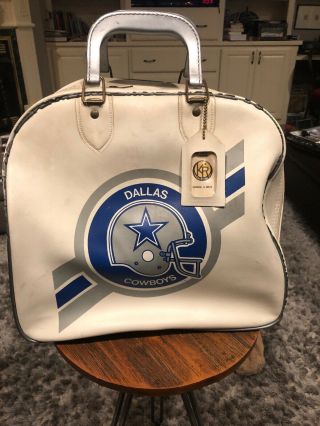 Dallas Cowboys 1980’s Bowling Bag / Case.  Rare Item.