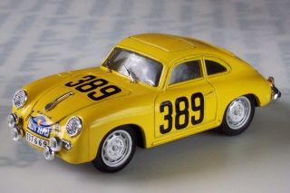 - Porsche 356 - Rallye Des Alpes - 1952 - 389 - 1/43 Brumm Rare