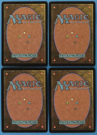 Richard Garfield,  Ph.  D.  [4X X4] Unhinged NM - M Blue Rare CARDS (79355) ABUGames 2