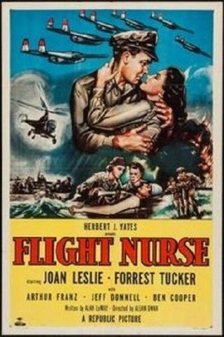 Flight Nurse Rare Classic Dvd 1953 Forrest Tucker Joan Leslie