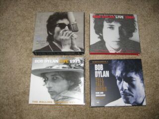 Bob Dylan The Bootleg Series Vol 1 2 3 4 1966 5 Live 1975 8 Rare Unrealesed 9 Cd