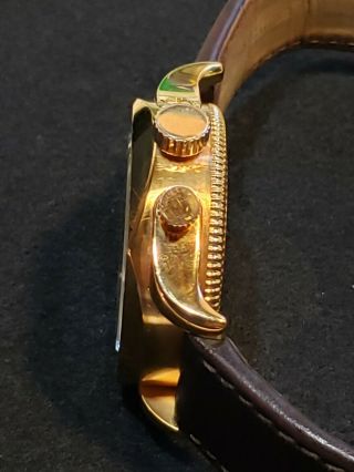 Burberry Mens Swiss Made Watch Gold Tone Rare BU7632 8