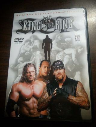 Rare Wwe - King Of The Ring 2002 (dvd) Wwf Wcw Ecw Brock Lesnar Kotr